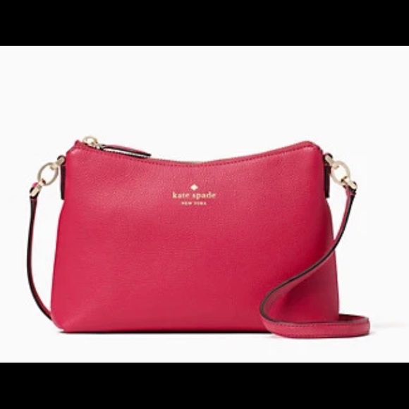 *SALE* Kate Spade Crossbody Bag, Pink Ruby, NWT - Picture 2 of 6